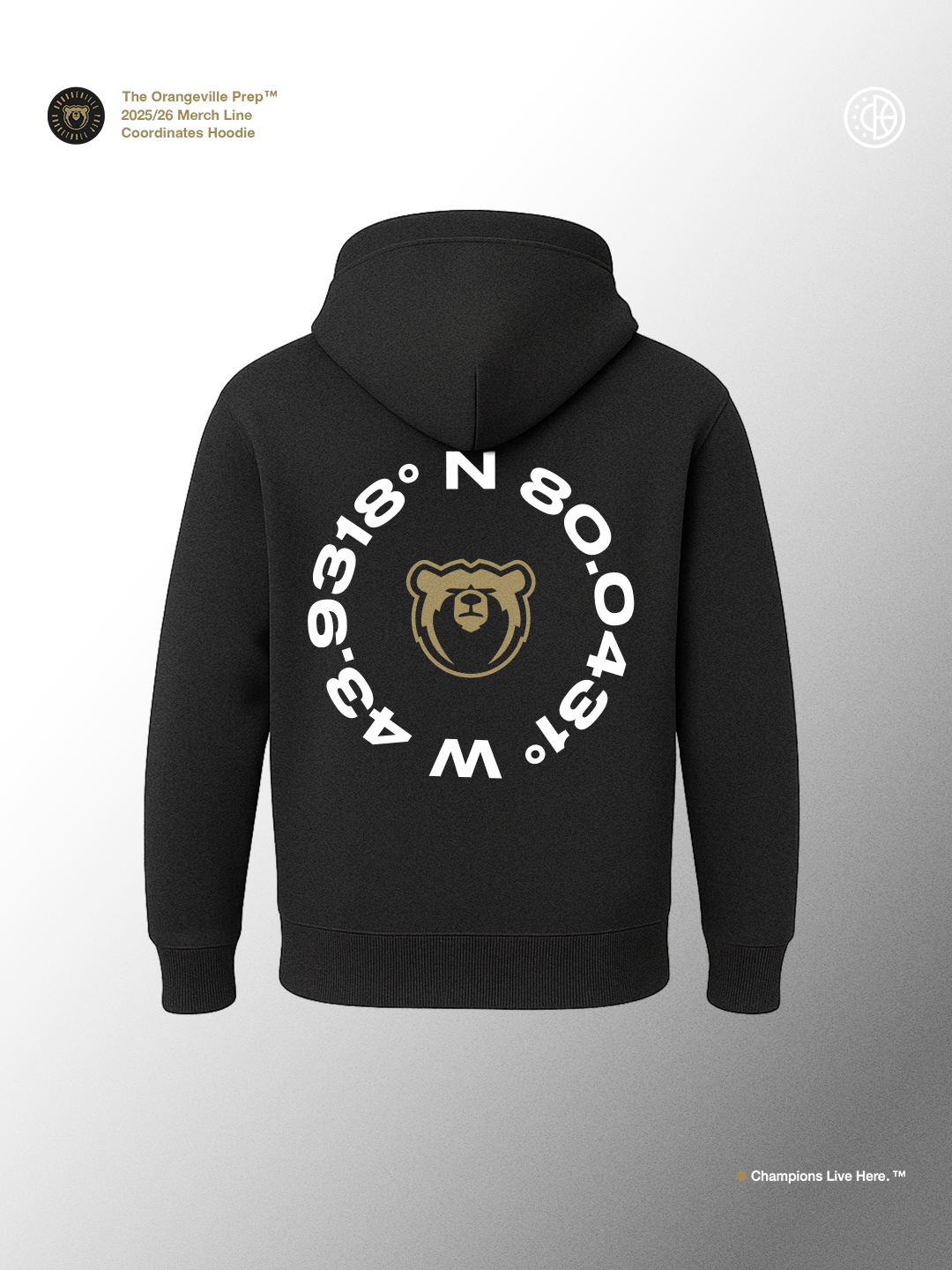 Coordinates Hoodie – Athlete Institute