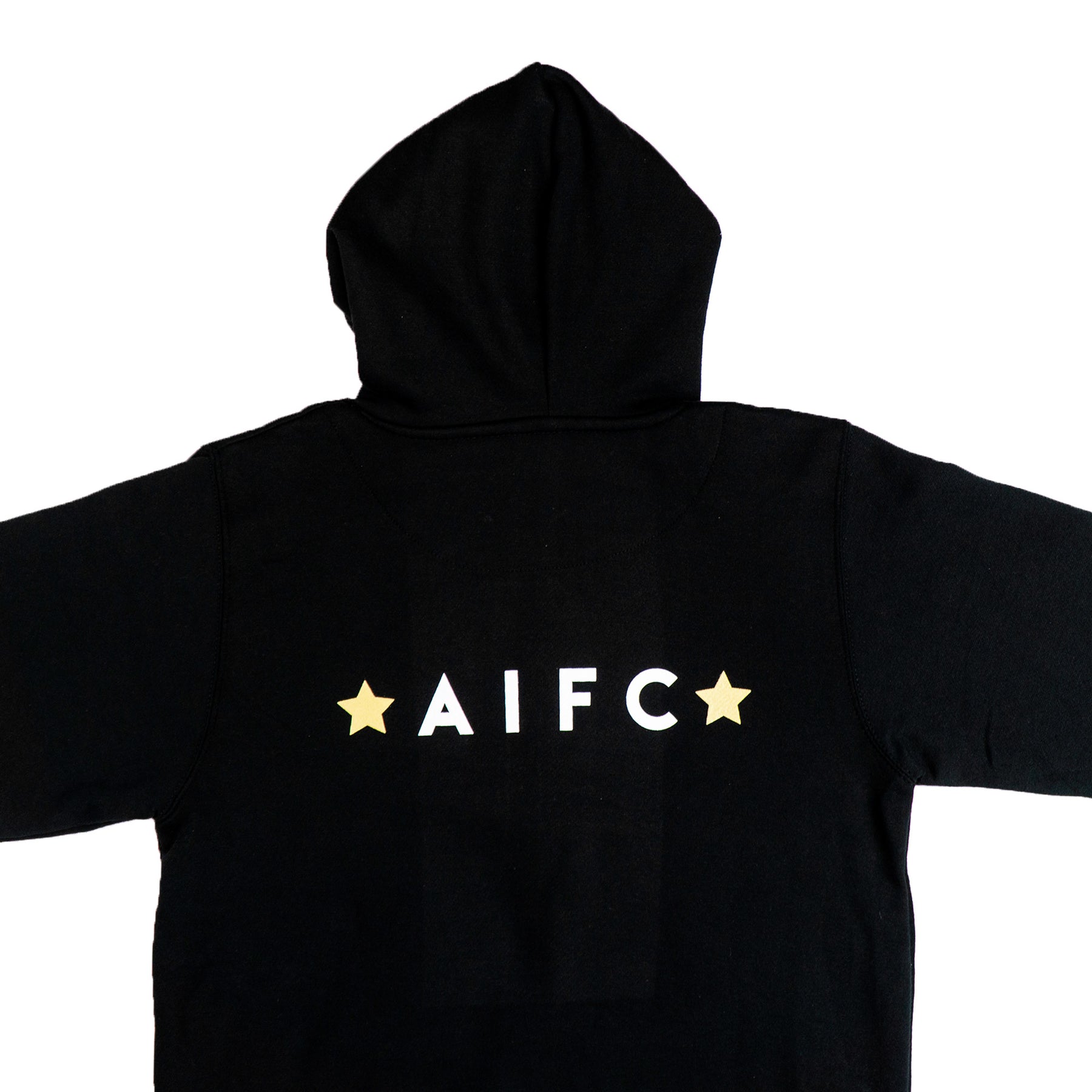 AIFC Unisex Black Hoodie – Athlete Institute